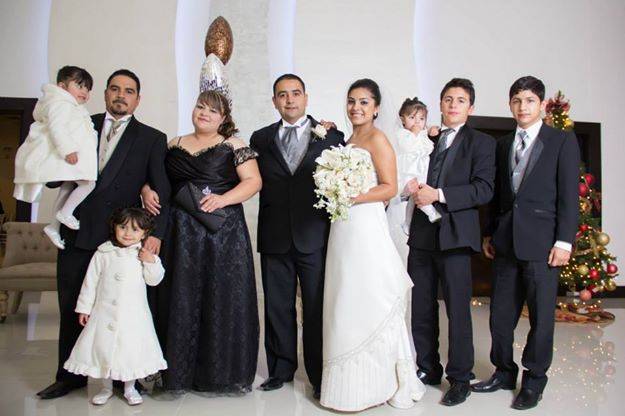 Novios y sus familias