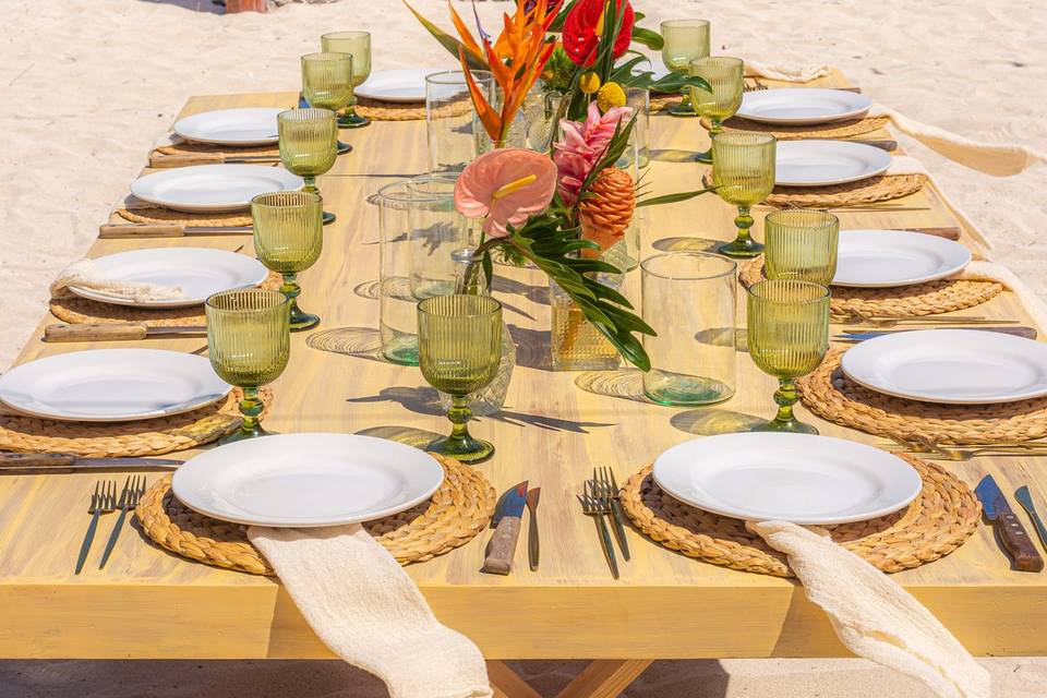 Decoración de mesa