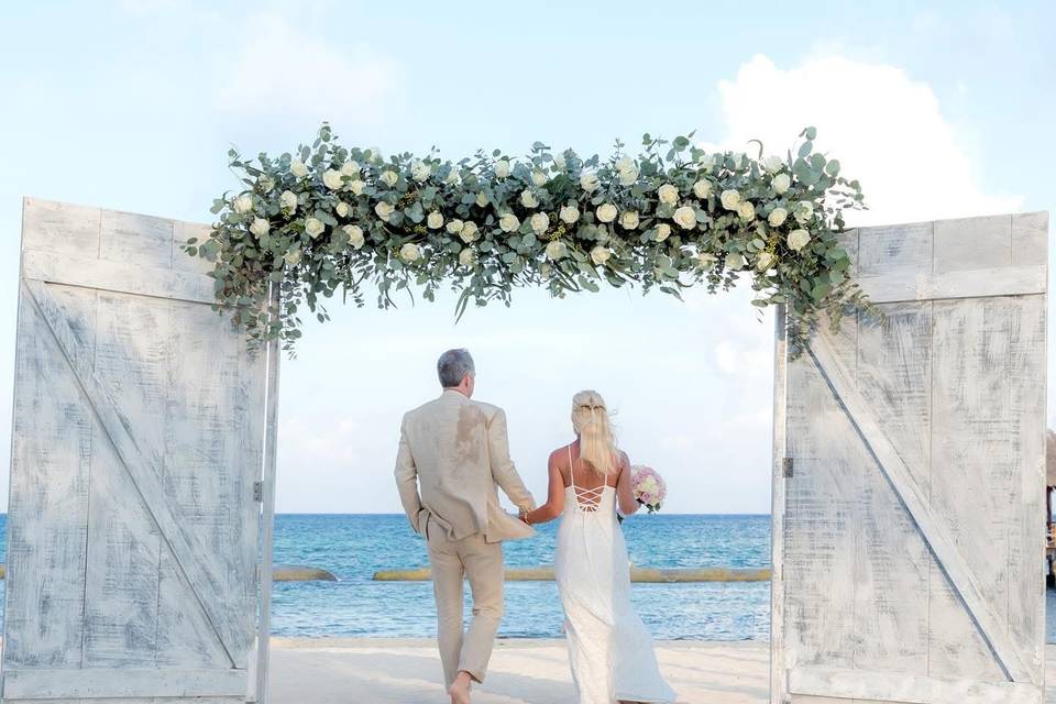 Romantic wedding