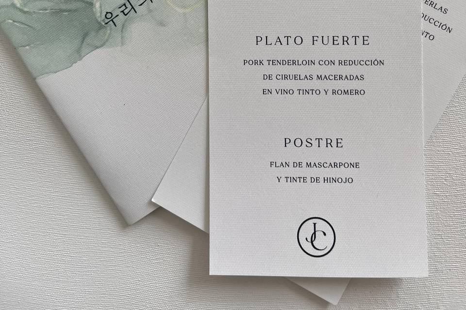 Papelería boda