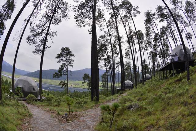 Vista de las habitaciones