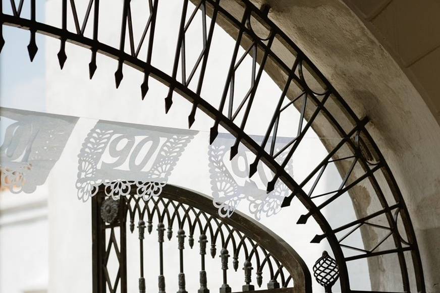 Arco de herreria entrada