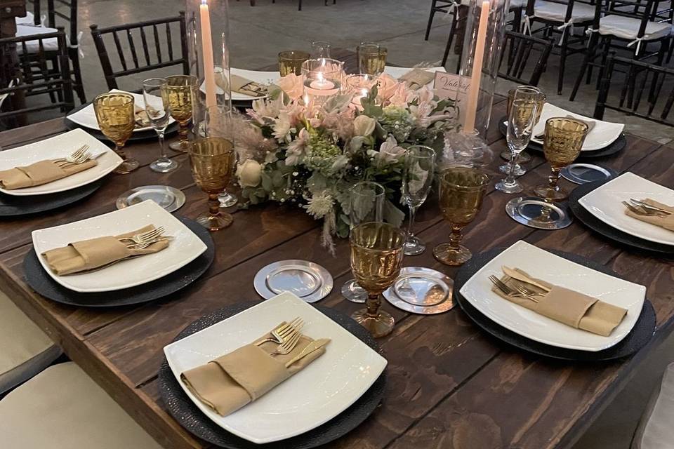Candle ligth wedding