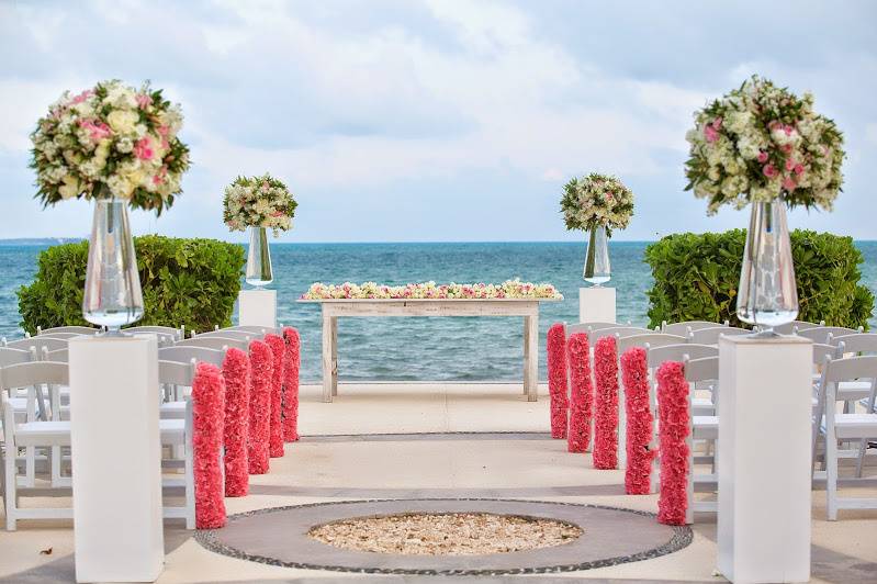 Boda en la terraza