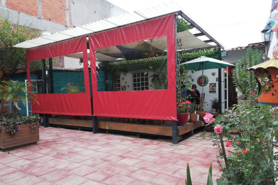 Patio y terraza