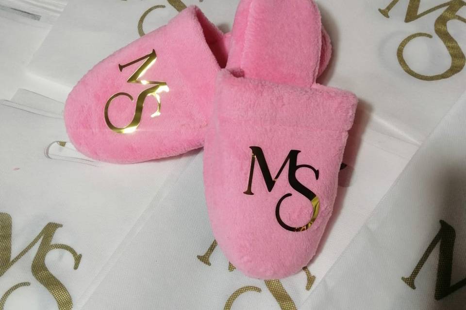 Pantufla rosa suela gruesa
