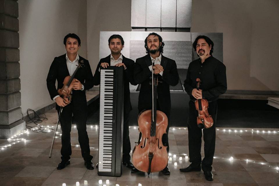 Cuadro de músicos