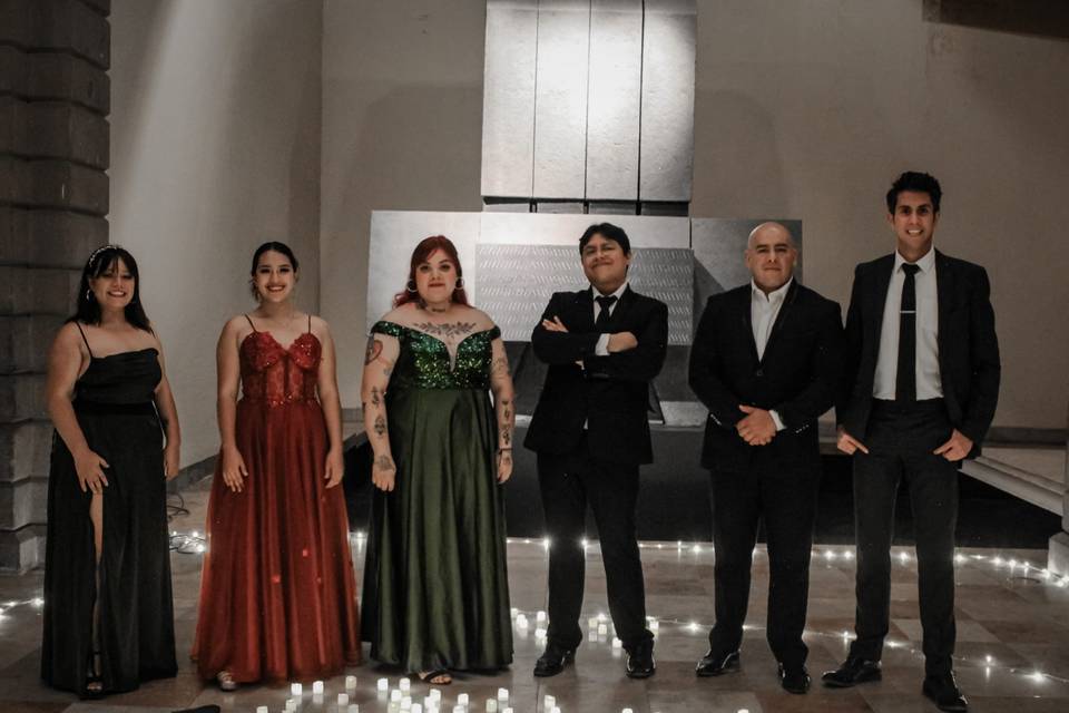Cuadro de cantantes