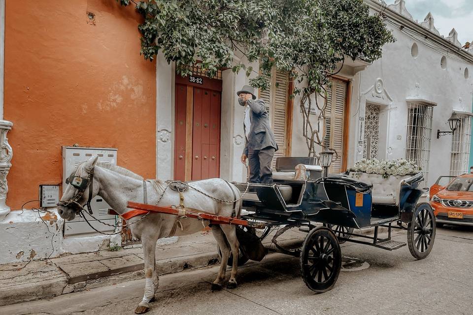 Carro de la. Novia