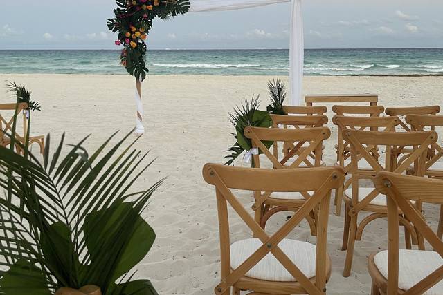 Boda en la playa