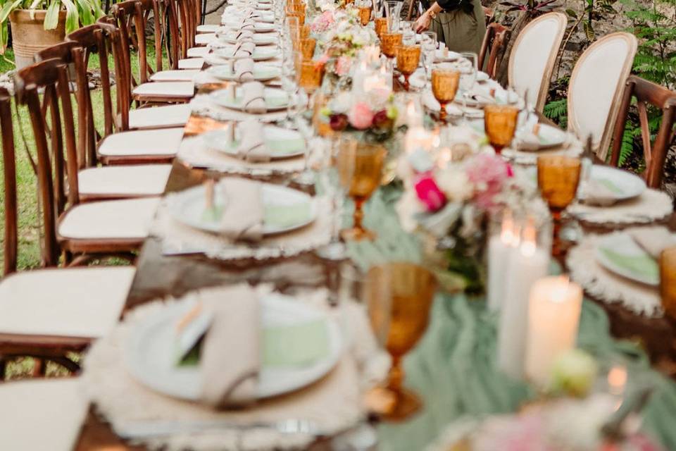 Mesa imperial rustica