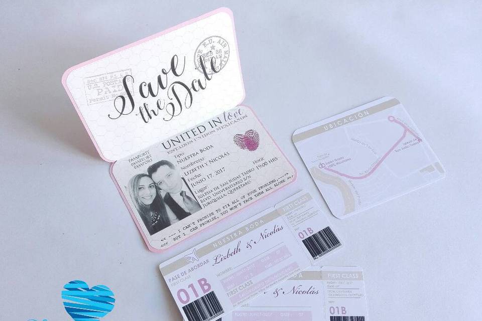 Modelo Passport Rosa