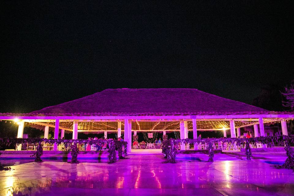 Palapa noche