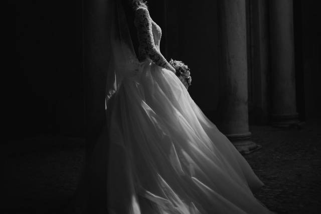 La novia de perfil