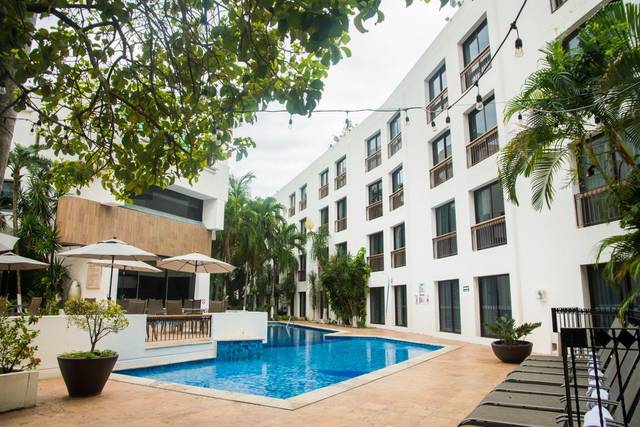 Alberca al aire libre