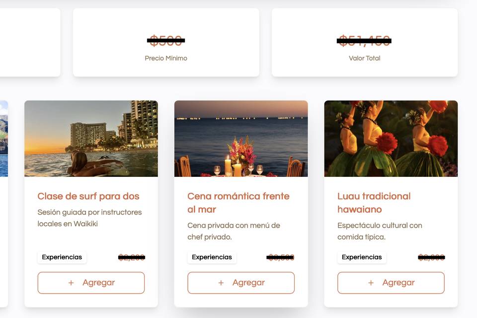 Listas prediseñadas
