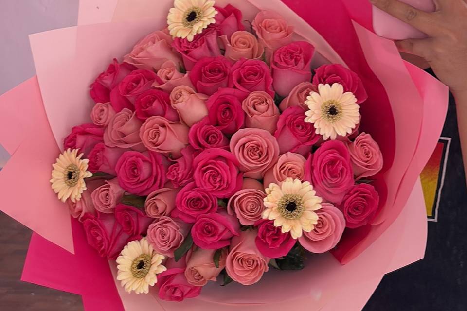 Rosas y margaritas