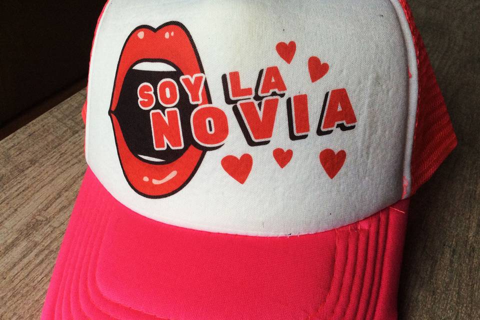 Gorra para despedida de solter