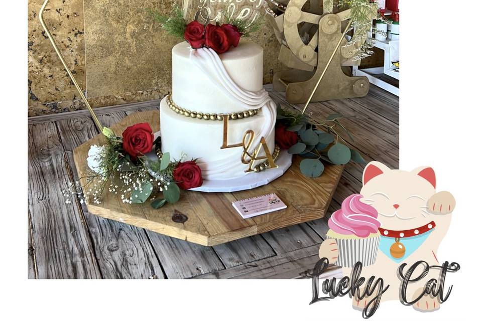 Pastel para 60 personas