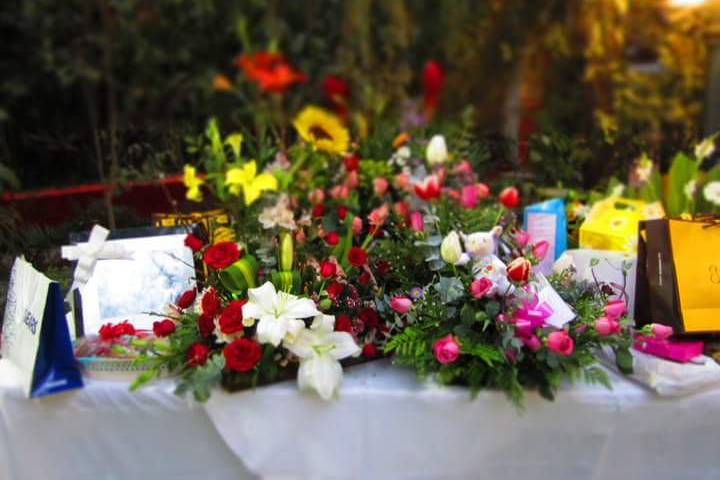 Mesa de regalos