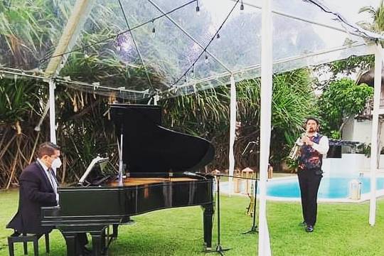 Sax y piano