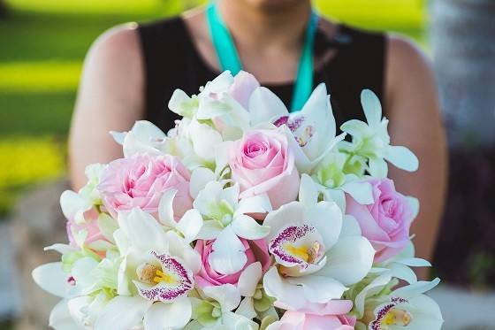 Rosas y  Orquídeas