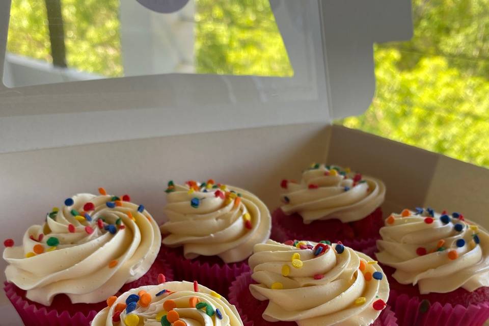 Cupcakes con buttercream