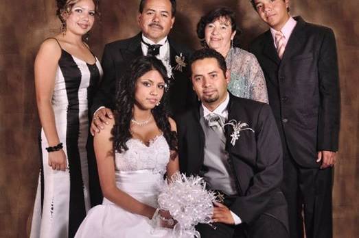 Novios y familares
