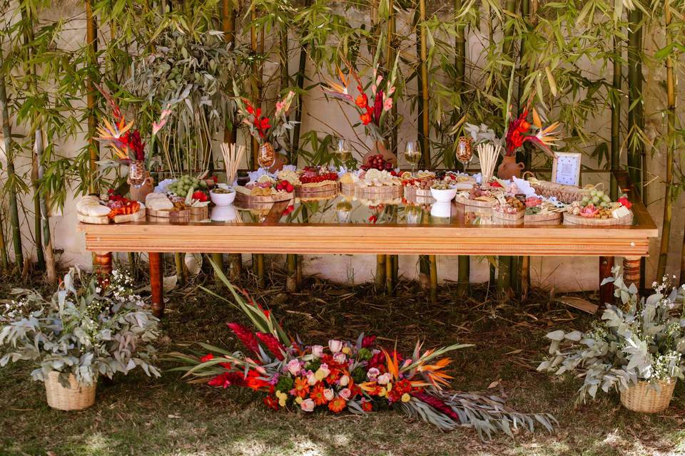 Mesa de charcuteria