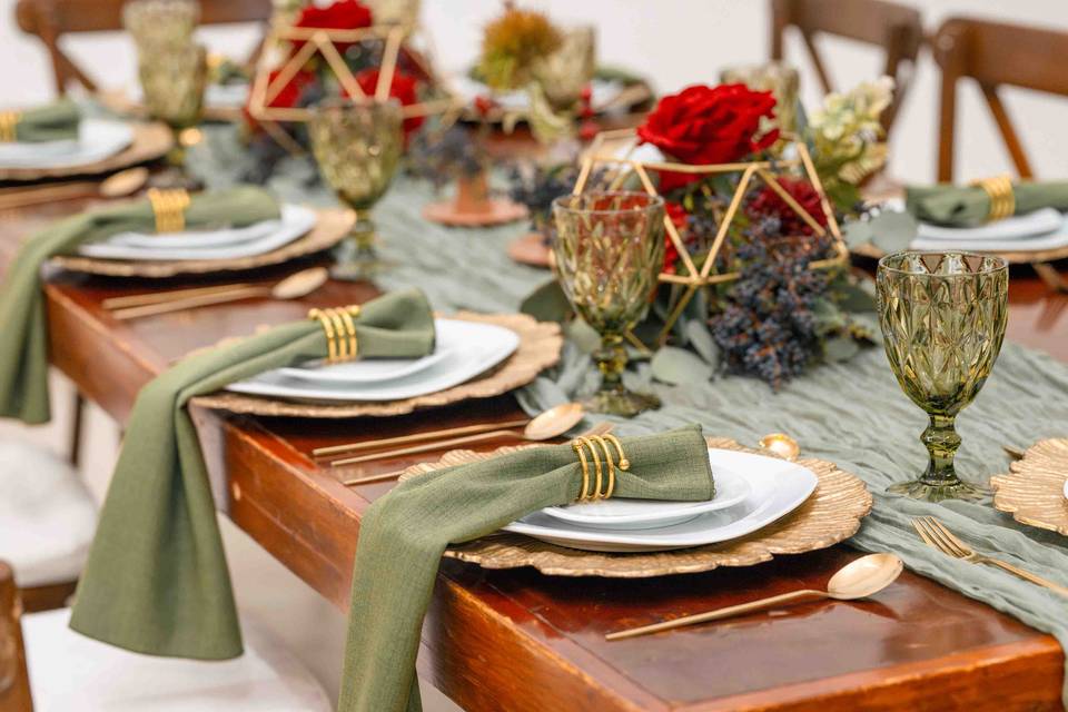 Verdes elegantes