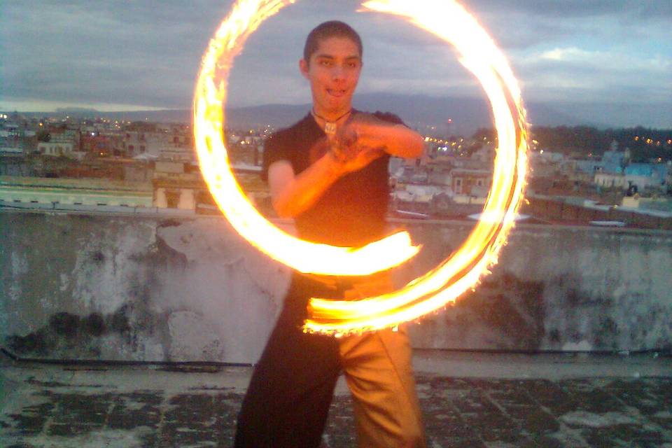 Show de fuego