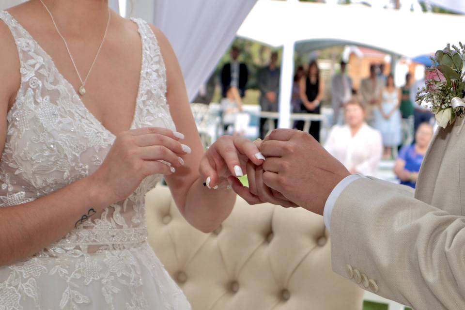 Entrega de anillos