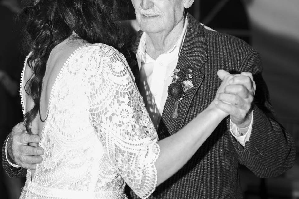 Grandpa & bride