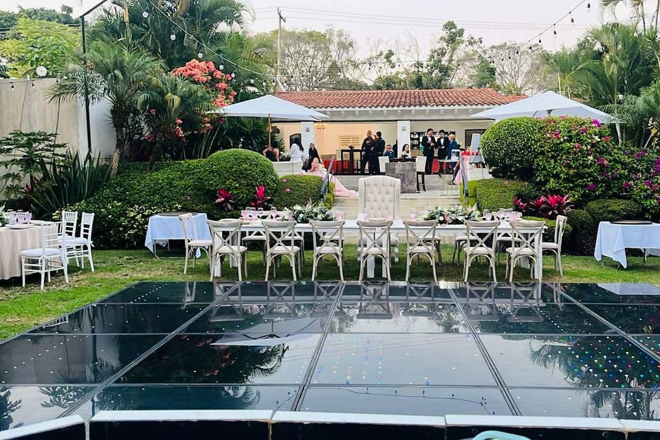Pista de baile negra