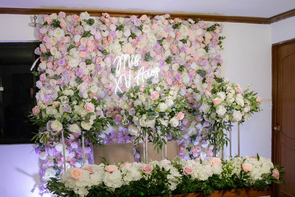 Decoración para eventos nupciales