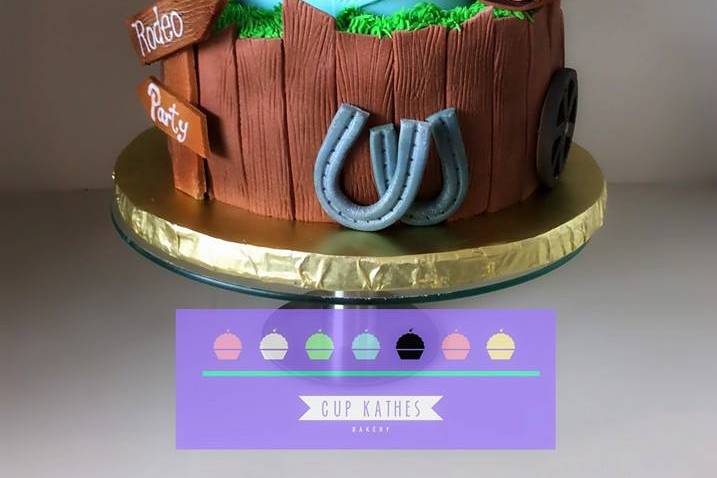 Pastel cowboy de cumpleaos