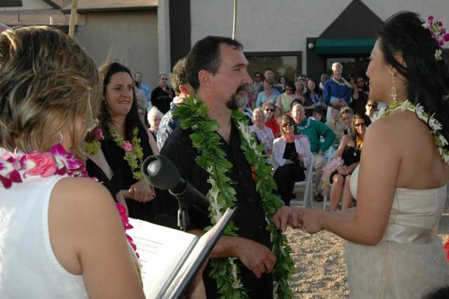 Una hermosa boda Hawaiana
