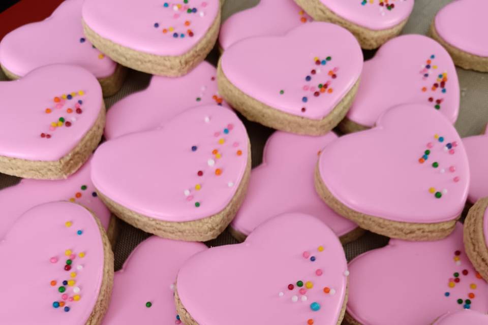Corazones sencillos