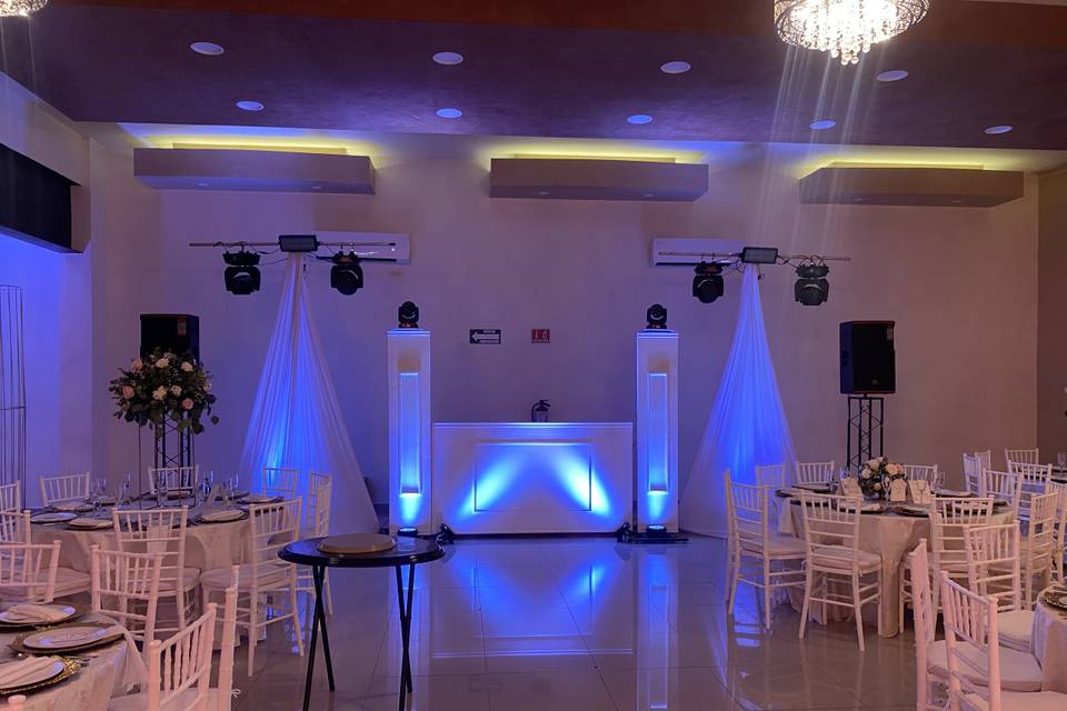 Montaje clasico para bodas