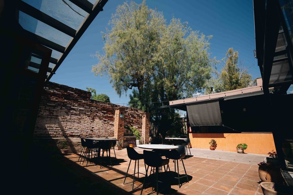 Terraza de pizzas