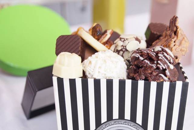 Cajitas de chocolates