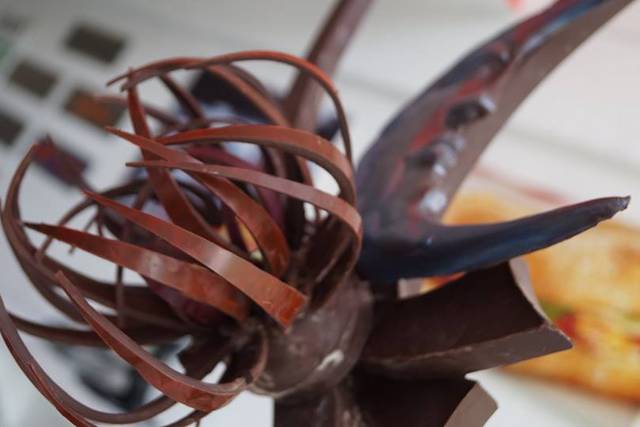 Decoraciones en chocolate