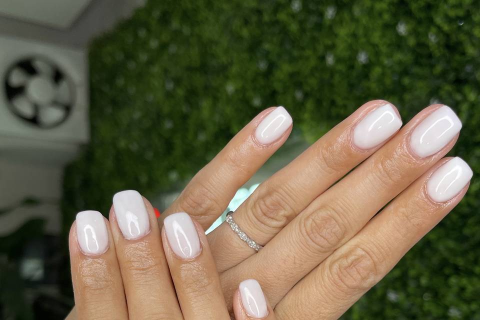 Uñas blancas