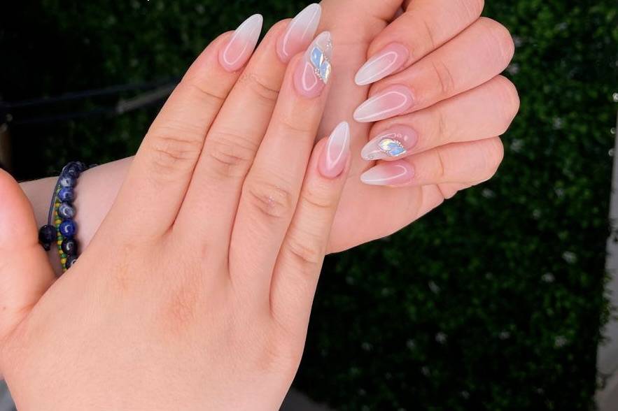 Uñas con degradado