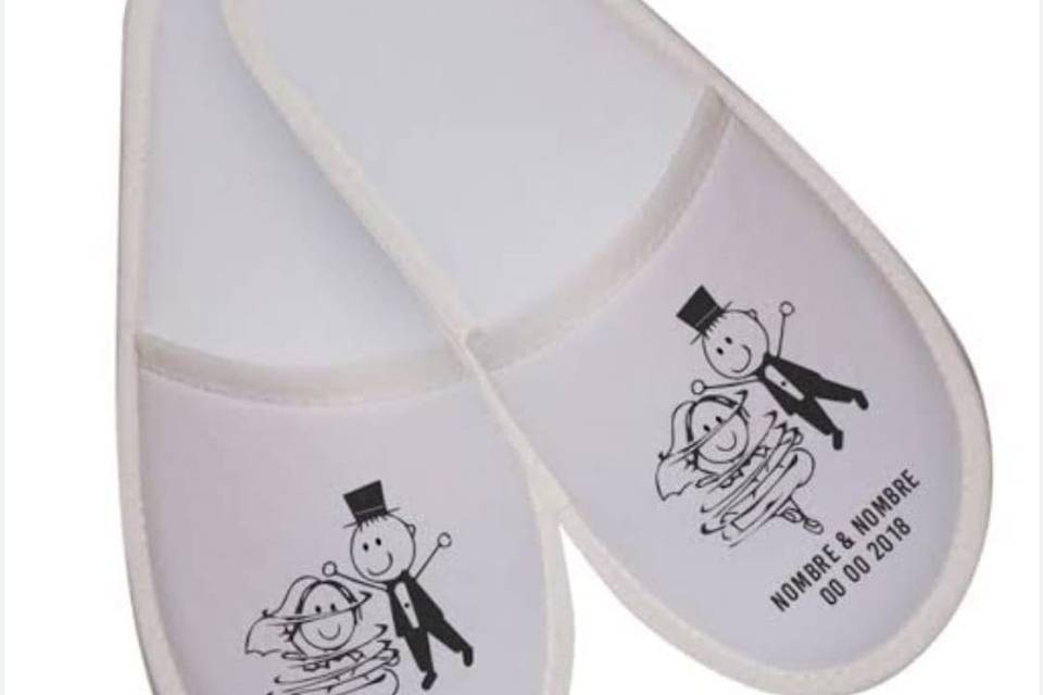 Pantuflas personalizadas