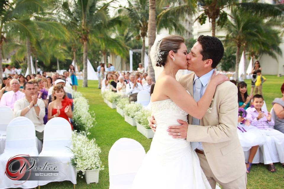 Boda en la playa