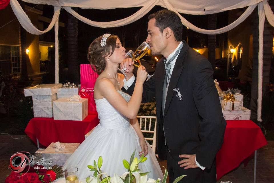 Brindis de novios