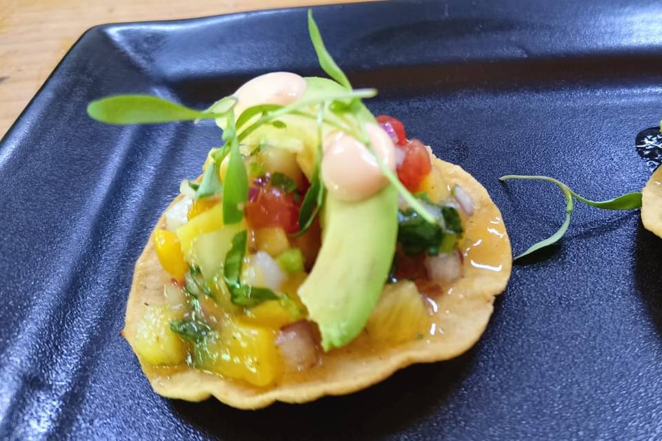 Tostadas de ceviche