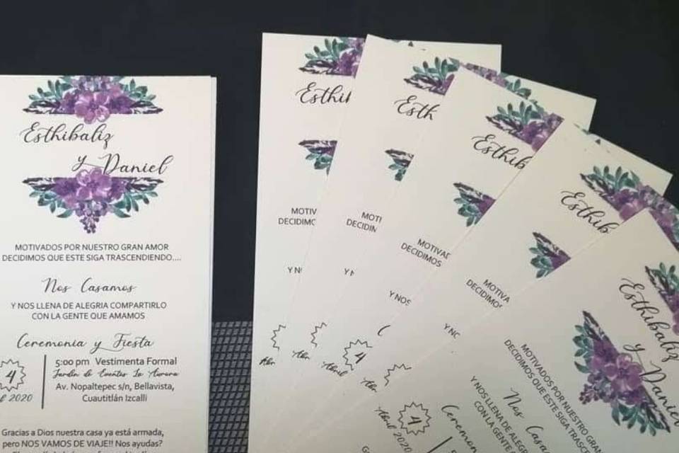 Invitación Esthibaliz