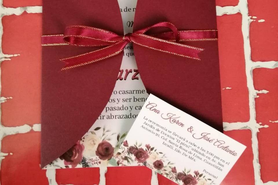 Invitación boda